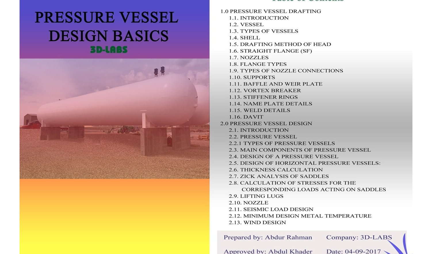 Pressure Vessel Design