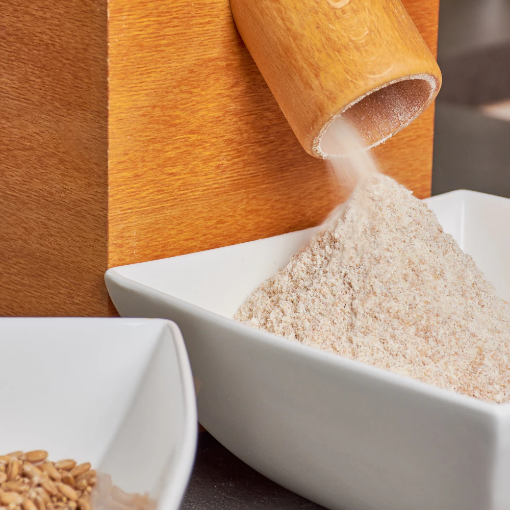 wheat flour grinding