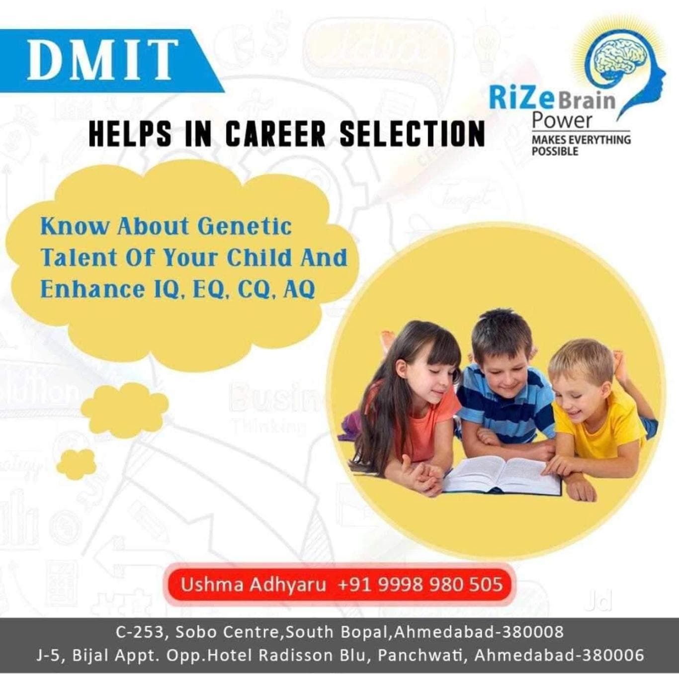 Brain Box Team 360 Bhubaneswar - Know your child better with DMIT test, the  unique institute to trained your child for better improvement of its brain  functionality and to guide him/her for